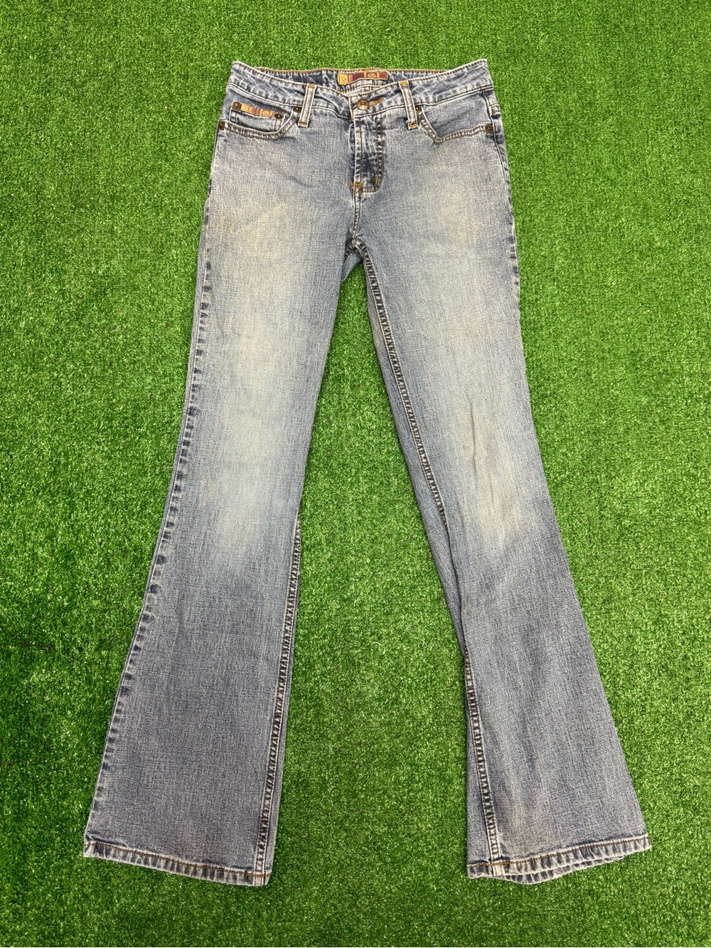 L.E.I. Authentic Women’s Bootcut Jeans Size 1 Mid Wash Y2K Vintage
